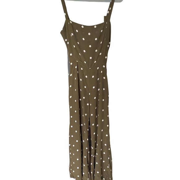 REVOLVE Faithfull the Brand Playa Polka Dot Wide Leg Jumpsuit M - Picture 3 of 10